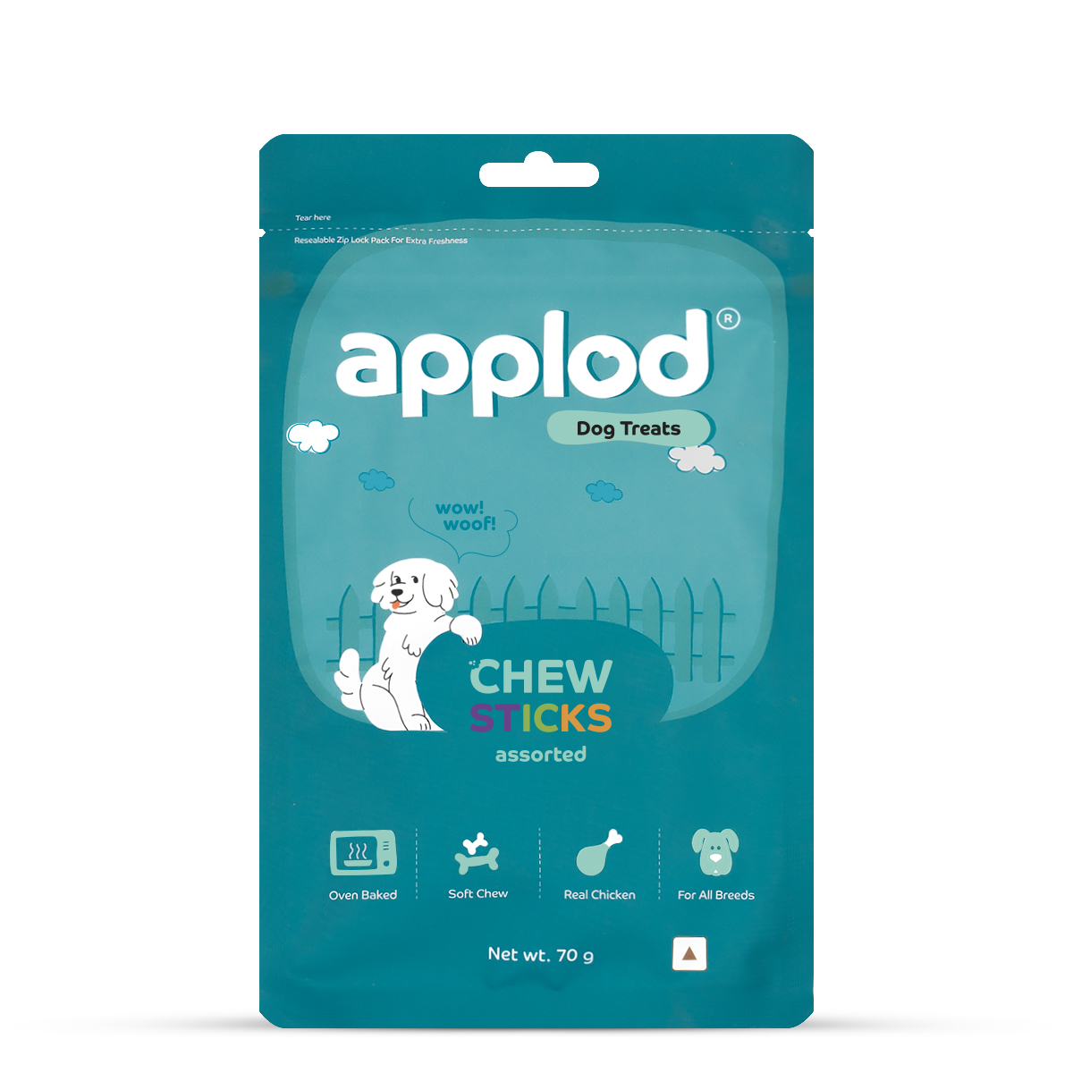 Applod Sof Assorted Chew Stick - 70 gm