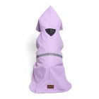 beboji Reflective Raincoat for Dogs with Hoodie -Purple