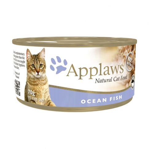 Applaws Ocean Fish Canned Adult Wet Cat Food - 70 gm (Pack Of 6)