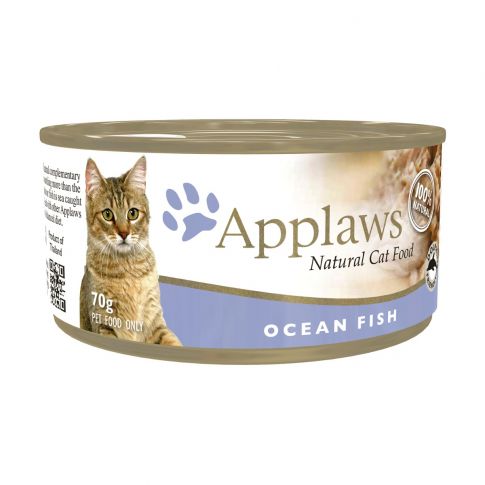 Applaws Ocean Fish Canned Adult Wet Cat Food - 70 gm