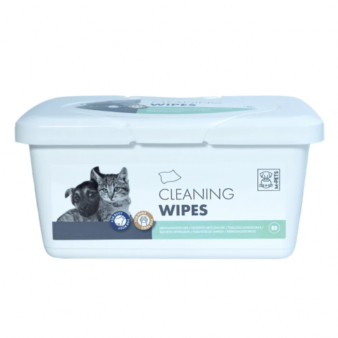 M-Pets Cleaning Wipes (Body & Paws) - 80 pcs (16 x 19 Cm)