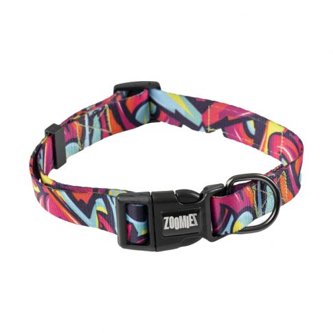 Zoomiez Drip Printed Dog Collar 