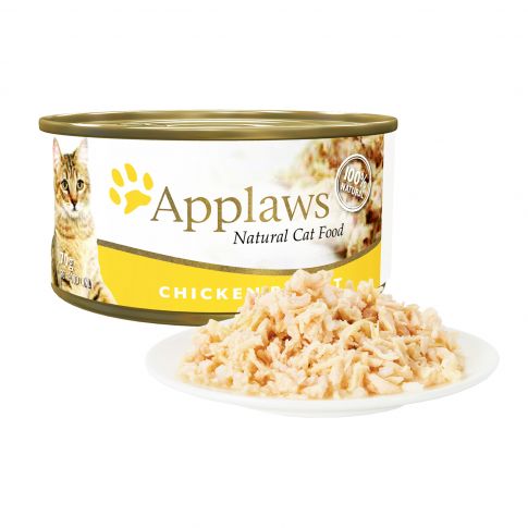 Applaws Chicken Breast Canned Adult Wet Cat Food - 70 gm