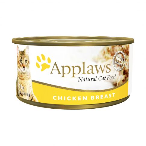 Applaws Chicken Breast Canned Adult Wet Cat Food - 70 gm (Pack Of 6)