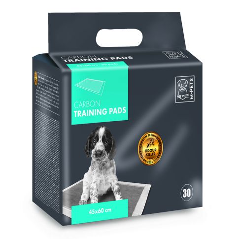 M-Pets Carbon 45 x 60 cm Training Pads - 30 Pads