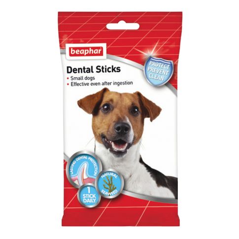 Beaphar Dental Sticks Small Breed Dog Dental Treat - 112 gm (7 Sticks)