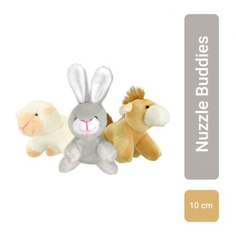 Petsport Tiny Tots Barn Buddies Plush Assorted Dog Toy - 10 cm
