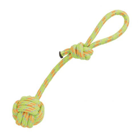 Trixie Playing Rope with Woven-in Ball Dog Toy - 37 cm