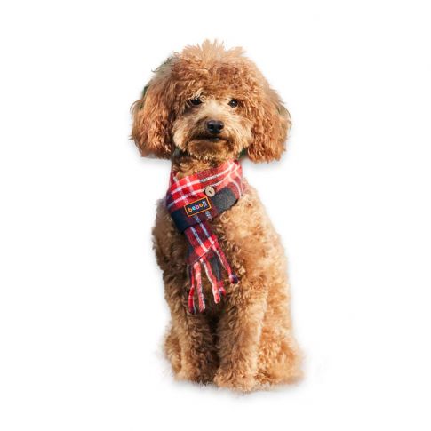 beboji Tartan Checks Muffler for Dogs & Cats