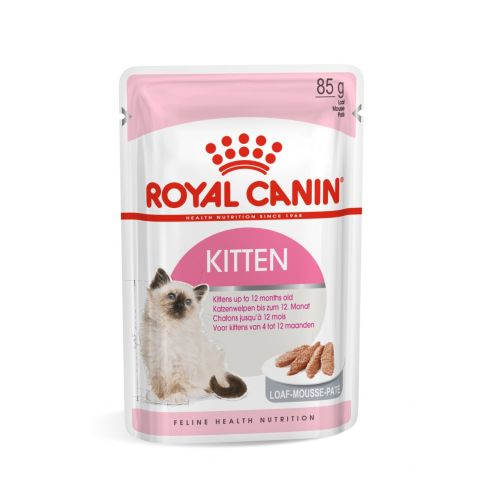 Royal Canin Kitten Instinctive Loaf Wet Food - 1.02 kg (12 Pouches of 85 gm)