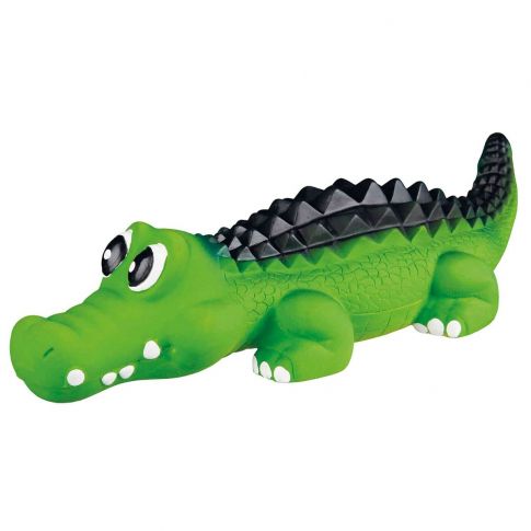 Trixie Crocodile Latex Squeaky Dog Toy