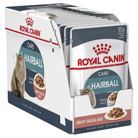 Royal Canin Hairball Care Adult Wet Cat Food - 1.02 kg (12 Pouches of 85 gm)