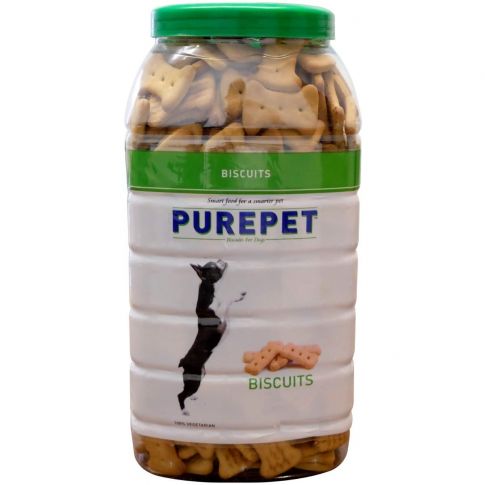 PurePet 100% Veg Dog Biscuit - 800 gm