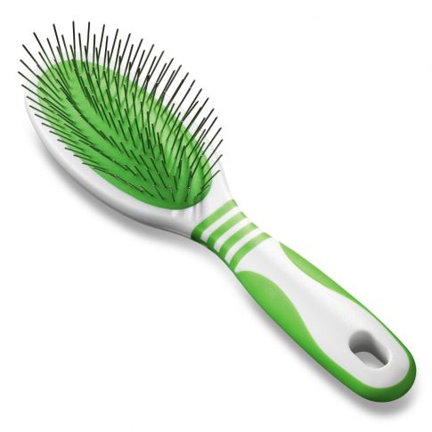 Andis Pin Brush For Dog Cat Lime Green Dog Grooming Tools