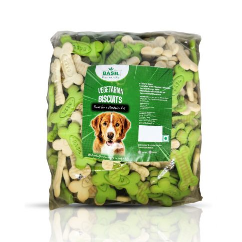 Basil Veg Adult Dog Biscuit - 900 gm