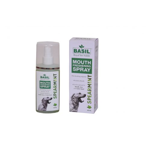 Basil Spearmint Mouth Spray - 130 ml