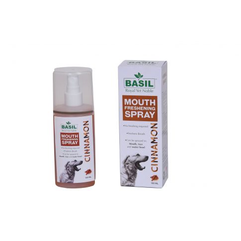 Basil Cinnamon Mouth Spray - 130 ml