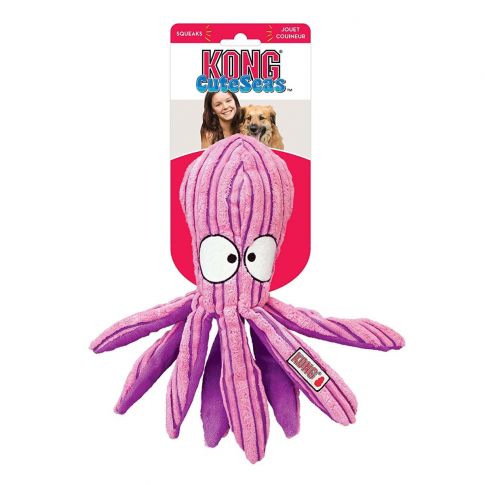 Kong Cuteseas Octopus Plush Dog Toy