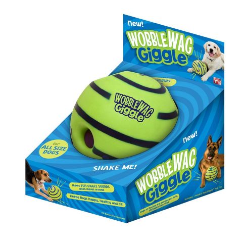 Pawz Wobble Wag Giggle Squeaky Dog Toy