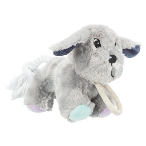 Trixie Junior Dog With Rope Plush Toy 24cm