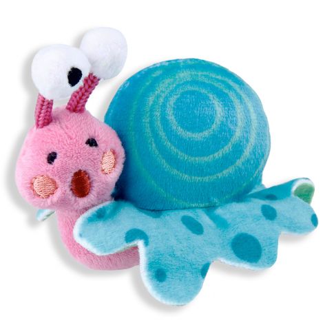 GiGwi Shinning Friends Snail With LED Light & Catnip Cat Toy