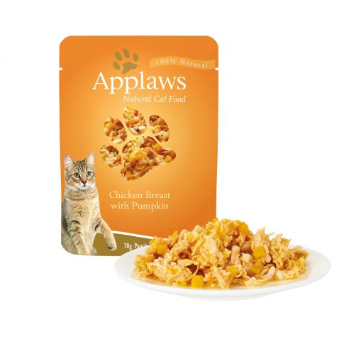 Applaws Chicken & Pumpkin & Wild Rice Adult Wet Cat Food - 70 gm