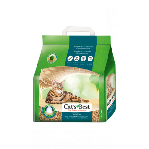 Cat’s Best Sensitive Firm clumping & antibacterial Cat Litter - 2.9 Kg (8L)