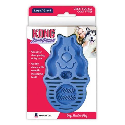 ZoomGroom Boysnberry Massage Brush For Puppy/Dog