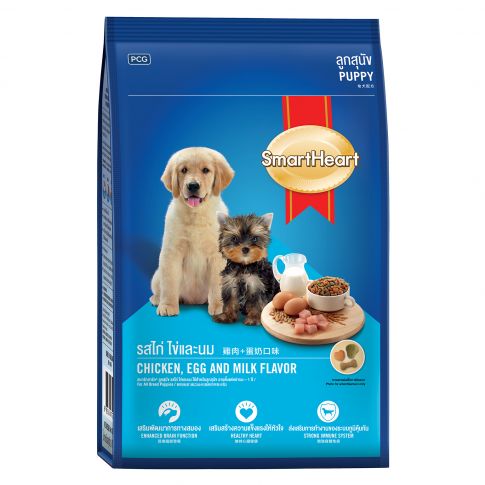 SmartHeart Chicken, Egg & Milk Puppy Dry Food - 3 kg