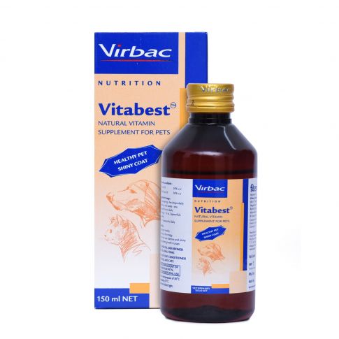 Virbac Vitabest Coat Supplemnt - 150 ml