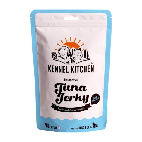 Kennel Kitchen Air Dried Tuna Fish Jerky Dog/Cat Meaty Treat - 70 gm