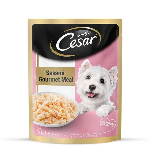 Cesar Premium Sasami (Gourmet Meal) Adult Wet Dog Food - 70 gm