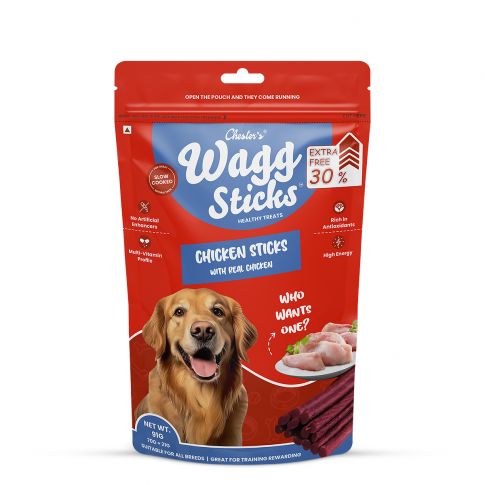 Chesters Wagg Sticks Cheese Sticks Dog Treat - 70 gm