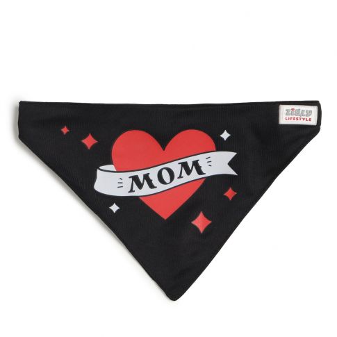 ZL Love Your Mom Dog Bandana