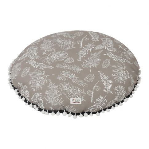 ZL Leaflet Cozy Circular Pet Mat