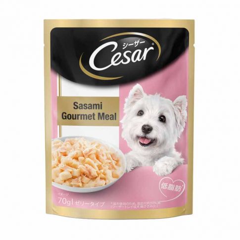 Cesar Premium Sasami (Gourmet Meal) Adult Wet Dog Food - 70 gm (Pack Of 12)