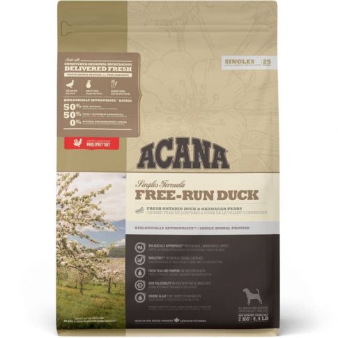 Acana Free Range Duck All Breeds & Ages Dry Dog Food