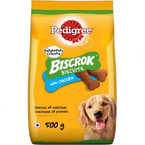 Pedigree Biscrok Chicken Flavor Dog Biscuits