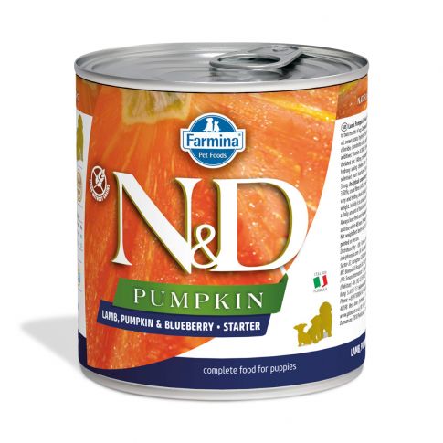 Farmina N&D Grain Free Pumpkin Lamb & Blueberry Medium & Maxi Breed Adult Wet Dog Food - 285 gm