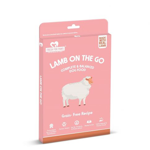 Fresh For Paws Lamb On The Go  Fresh Dog Food