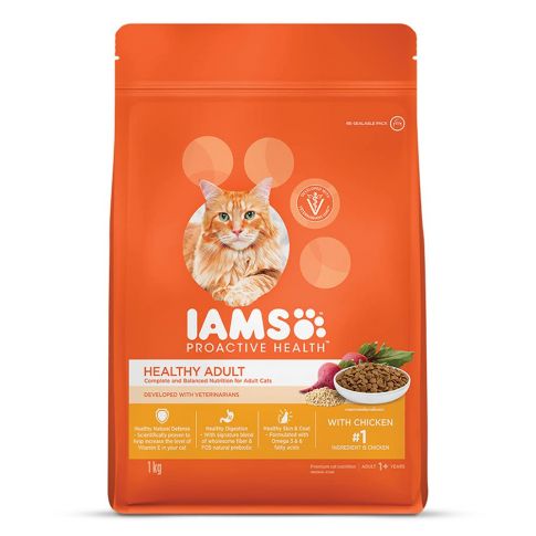 IAMS Proactive Health Healthy Adult (1+ Years) Chicken Premium Dry Cat Food