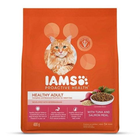 IAMS Proactive Health Healthy Adult with Tuna and Salmon Meal Dry Cat Food