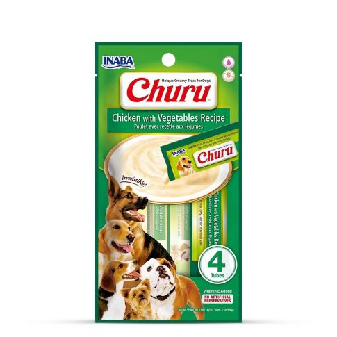 Inaba Dog Churu Chicken With Vegetables Recipe Dog Treat Inaba Dog Churu Chicken With Vegetables Recipe Dog Treat