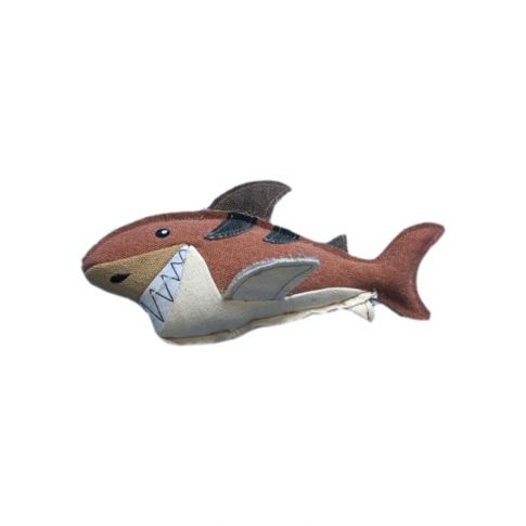 Nutrapet Shark Squeaky Dog Toy