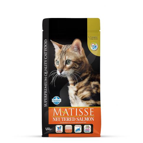 Matisse Neutered Adult Dry Cat Food Salmon