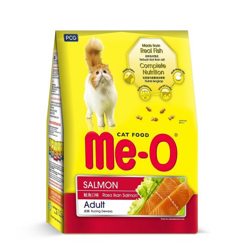 Me-O Salmon Adult Dry Cat Food - 1 kg