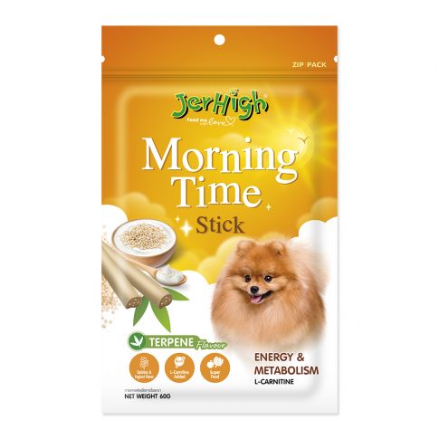 JerHigh Morning Time Stick Dog Meaty Treat- 60 gm