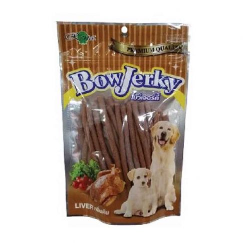 Rena BowJerky Liver Sticks Dog Meaty Treat - 200 gm