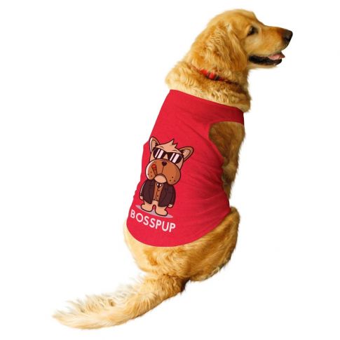 Ruse Bosspup Tank Top For Dogs