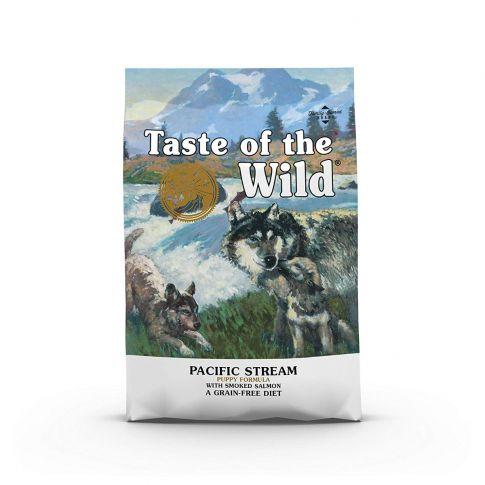 Taste of the Wild Pacific Stream Grain Free Dry Puppy Food - Smoked Salmon